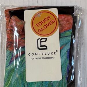Comfyluxe Touchscreen Gloves Van Gogh Irises
